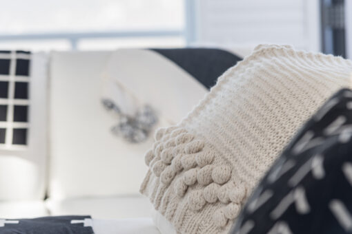 Commercial photography - interior detail at a Langebaan holiday home