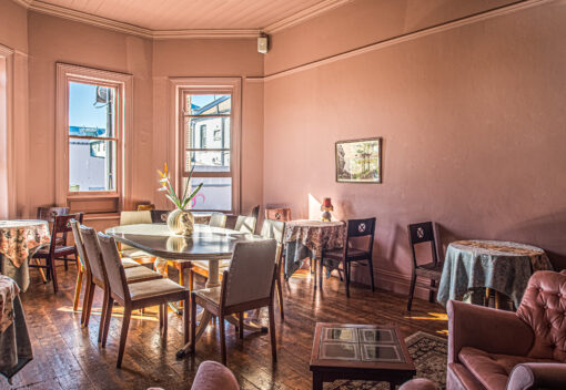 Commercial photography - A Touch of Madness dining room interior photography