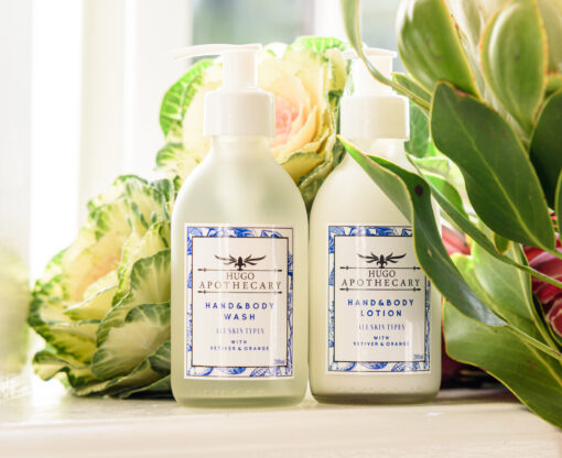 Commercial photography product photos for Hugo Apothecary