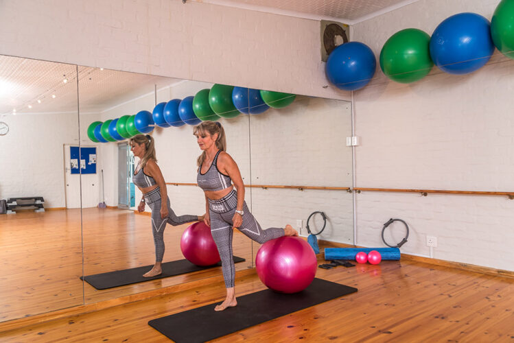 Commercial photography for Esti Teale in her Pilates Studio in Langebaan